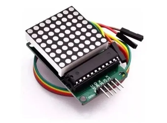 Matriz De Led 8x8 Max7219 Para Arduino Esp8266 Esp32 Módulo  Automação Robótica COD-AM560 