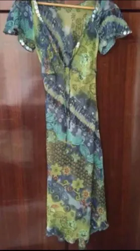 Vestido MIDI forrado Pactus TAM. P