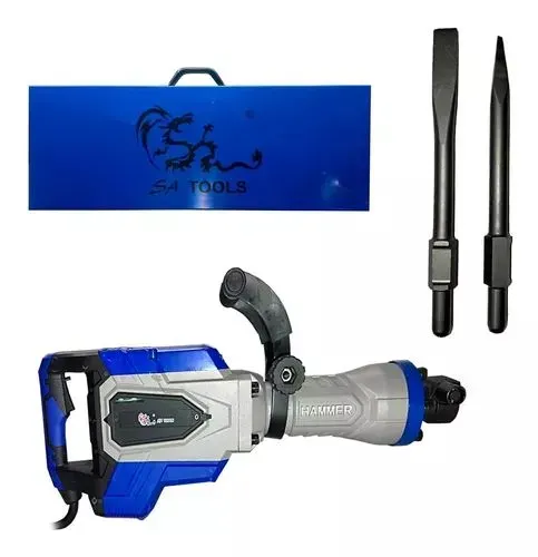 Martelete Rompedor Demolidor 1800w 45j 30kg C/maleta Potente