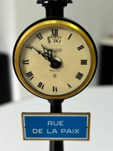 Relógio De Mesa Jaeger-lecoultre Rue De La Paix Recital 8