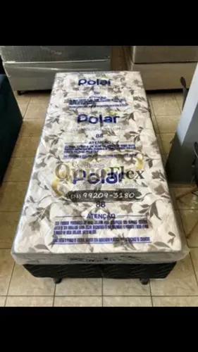 Colchão de solteiro modelo d28 todo com espuma 
