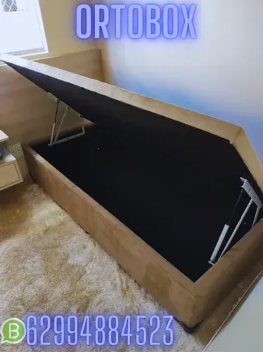 Cama Box Baú Solteiro com preço de fabrica