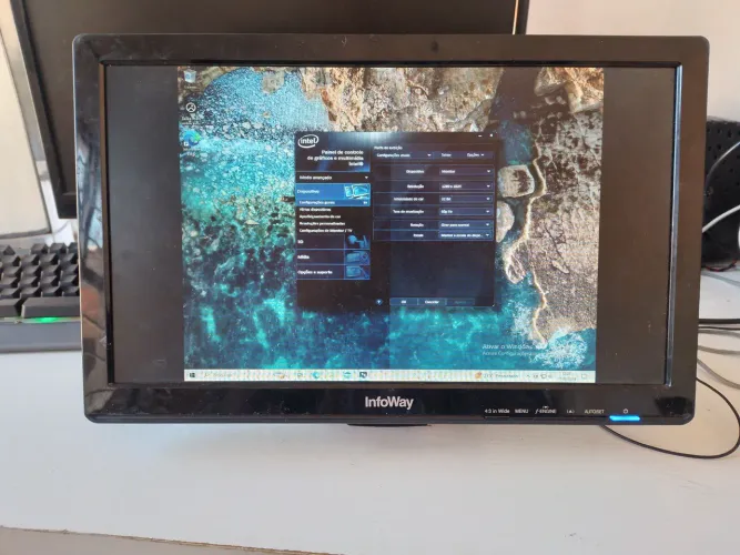 Monitor InfoWay Sem Suporte