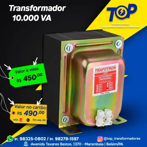 transformador 10.000 va