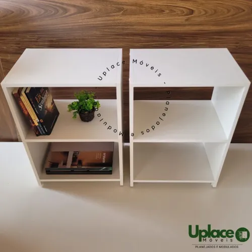 Kit mesa cabeceira MDF (à vista) NOVO
