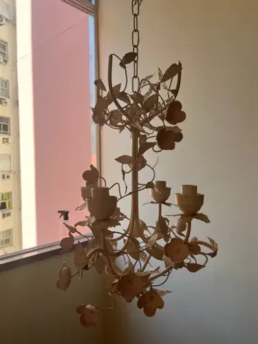 Lustre Antigo em Latão