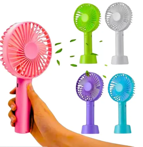 Mini Ventilador Portatíl Usb De Mão Mesa Maquiagem Recarregal z869