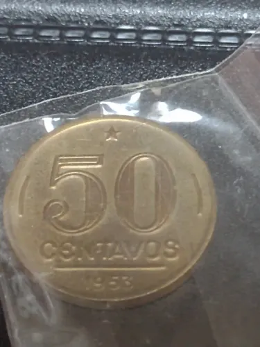 Moedas de 50 centavos de 1953
