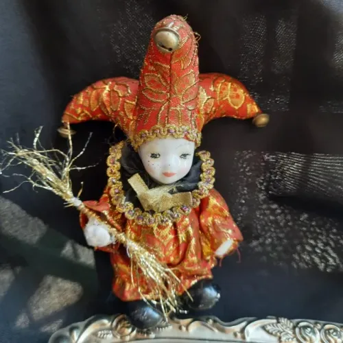 Palhaço antigo / boneco vintage