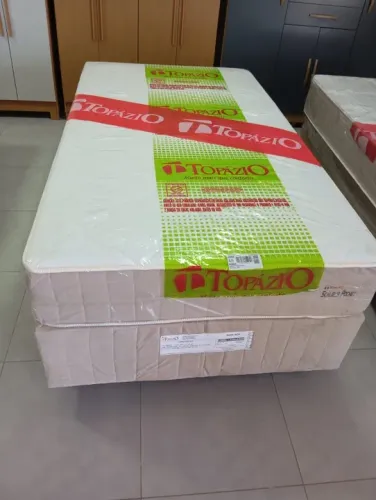 cama box solteiro molas ensacadas topazio