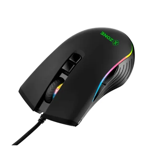 Mouse Gamer com Fio Xzone RGB GMF-01 - 4800 DPI com 7 Botões Programáveis
