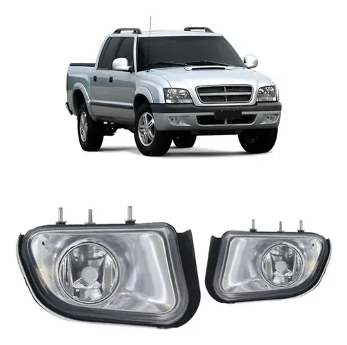 Farol Milha S10 Blazer 01 02 03 04 05 A 10 Pitbull Mod Orig
