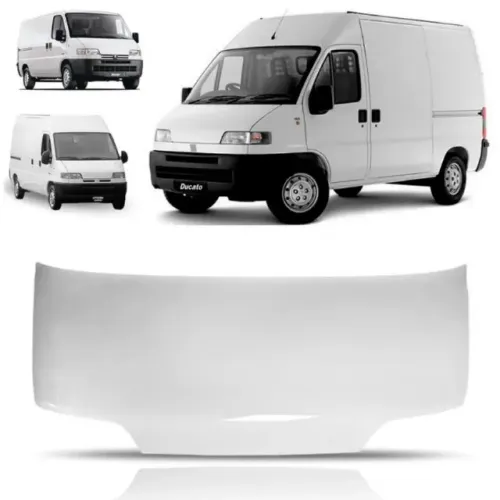 Capô Cor Branco Fiat Ducato Citroen Jumper Peugeot Boxer 1994 A 2005