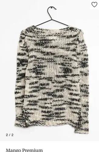 Blusa manga longa Mango Premium 