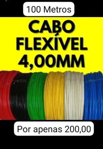 Rolo com 100 metros de fios 