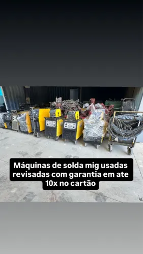 Maquina solda mig eletrodo esab miller cea