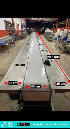 Esteira inox
