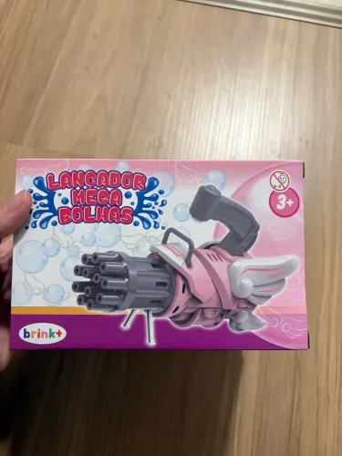 Lançador de bolha de sabao novo