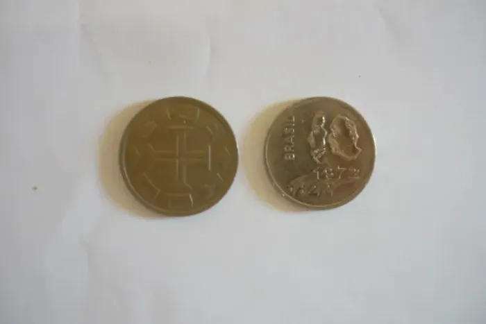 Moeda 400 Réis 1932 E 1 Cruzeiro Usadas (Usado)