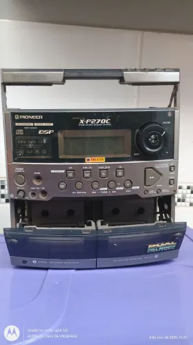 Painel frontal som Pioneer x-p270c