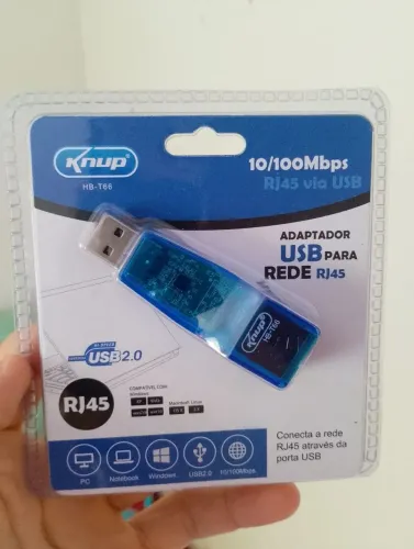 Adaptador USB para Rede RJ45
