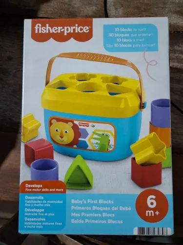 Blocos de encaixe Baby's First Blocks Fisher-Price