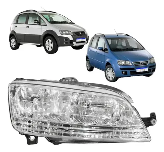 Farol Fiat Idea 2006 2007 2008 2009 2010 Novo L.d Direito