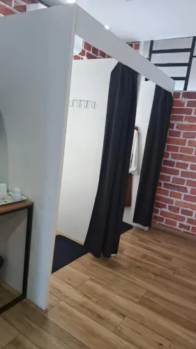 Provador de roupas para loja