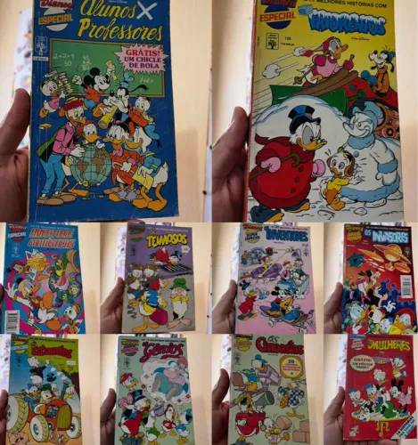 Disney especiais, coleção, lote Disney especial 10 volumes