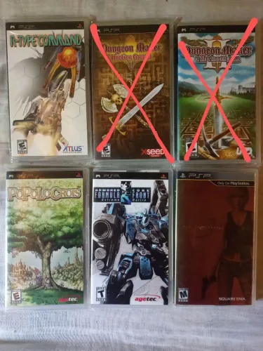 Jogos psp diversos valores