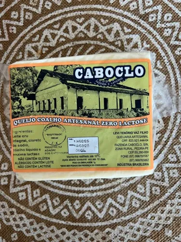 Queijo Coalho Artesanal Zero Lactose 