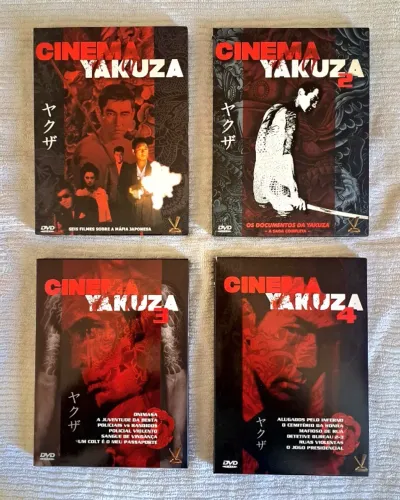 Coleção DVD Cinema Yakuza - Volumes 1 ao 4