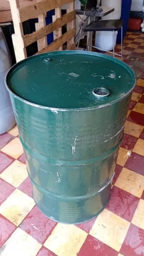  TAMBOR METÁLICO (TAMPA FIXA) - 200 LITROS  