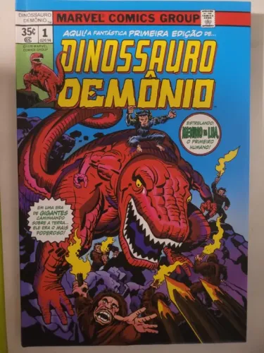 Dinossauro Demônio Por Jack Kirby - Omnibus