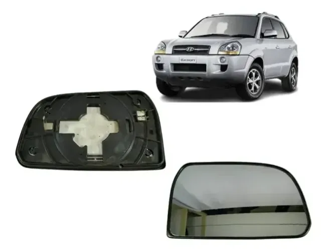 Lente Retrovisor Hyundai Tucson 2006/16 C/desembaçador Ld (Usado)