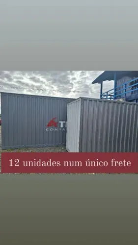 Container top átrio 6metros desmontável