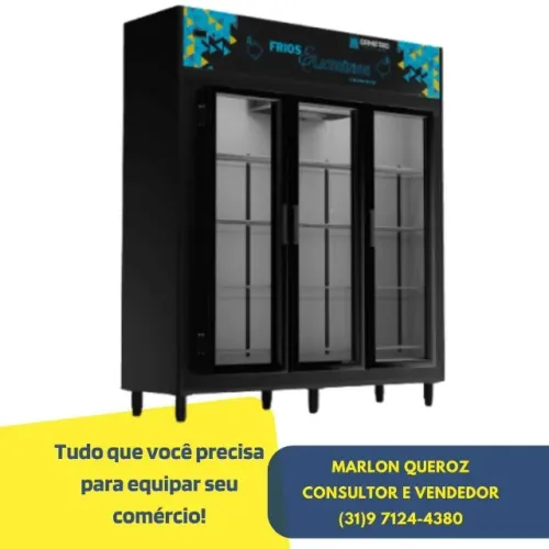 Refrigerador 3 Portas Ormifrio Novo