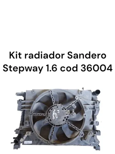 kit radiador Sandero stepway 