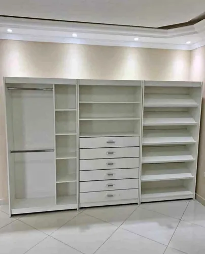 KIT CLOSET BRANCO MODERNO - NOVO