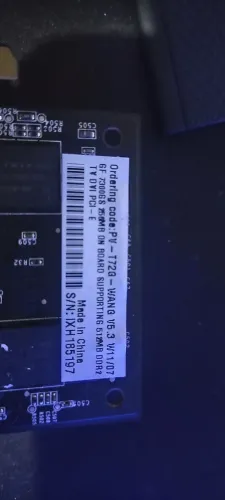 Placa de vídeo t72g DDR2 256 mb