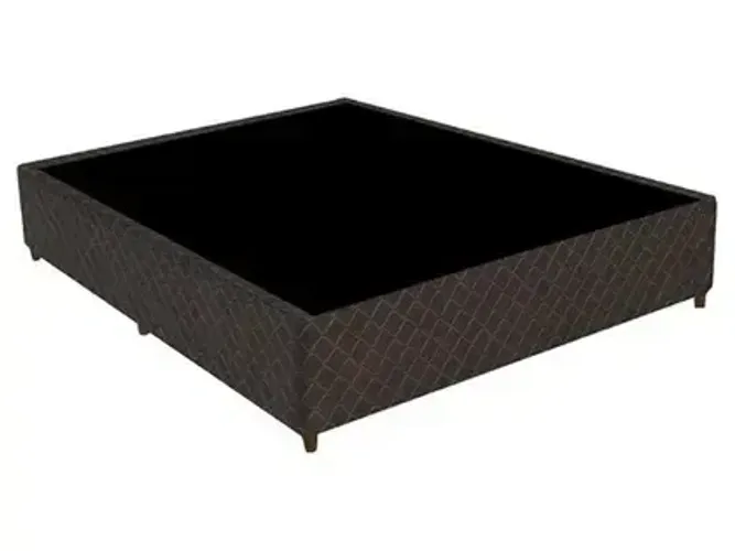 Base Box Casal (marrom)