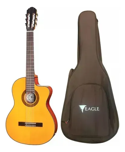 Violão Eagle Nylon Classico CH800 VG Pro Series C/ Capa