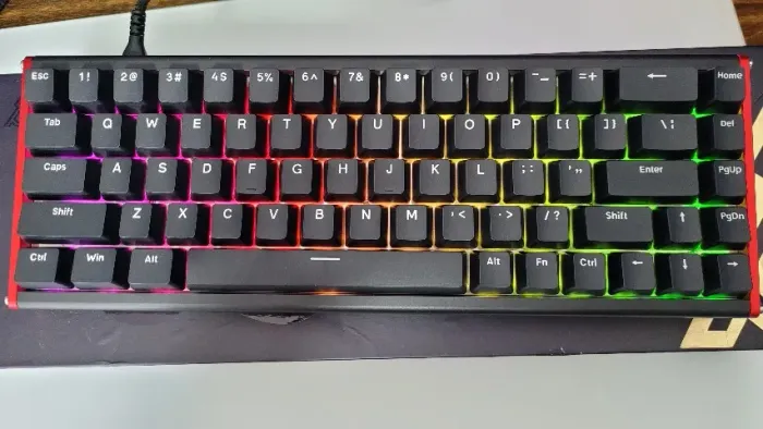 Teclado Magnético Ajazz ALUX68 PLUS Case em Aluminio (NOVO)