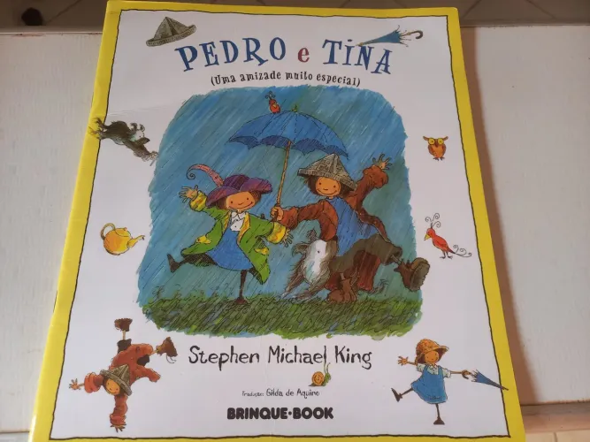 Livro Infantil Pedro e Tina - Uma Amizade Muito Especial