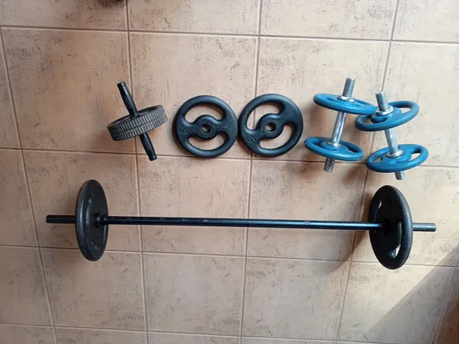 Super promoção aproveite....Kit musculação