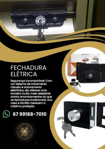 Fechadura Elétrica com Destravamento Automático!