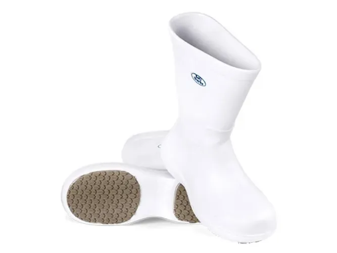 Bota impermeável antiderrapante com palmilha cano longo NOVA.