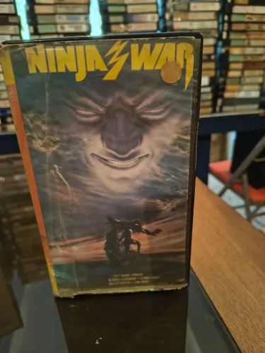 Fita VHS Ninja Wars - Clássico!