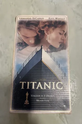 Fita Cassete Original do Filme Titanic