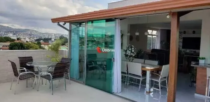 Cobertura à venda, 3 quartos, 1 suíte, 2 vagas, Santa Inês - Belo Horizonte/MG